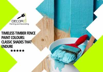 Timeless Timber Fence Paint Colours