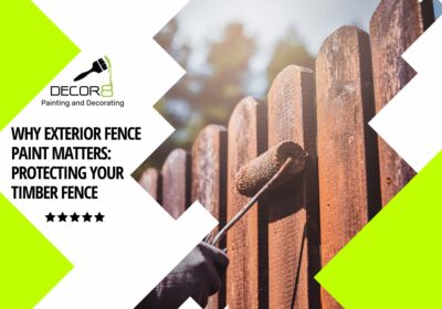 Why Exterior Fence Paint Matters